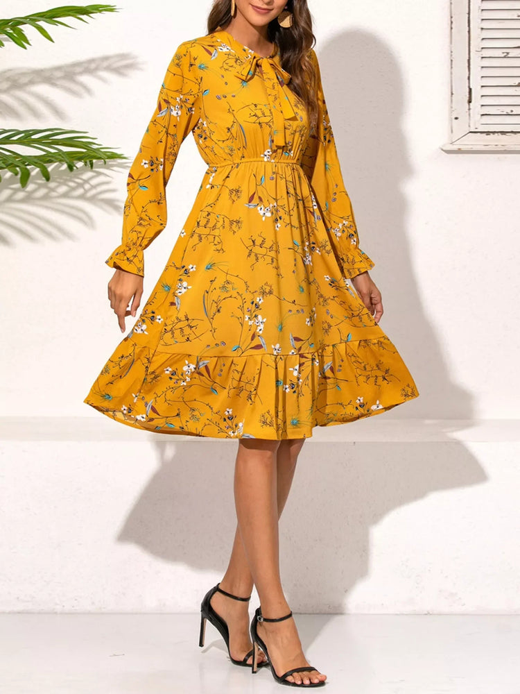 Knee-Length Dresses - minbolu