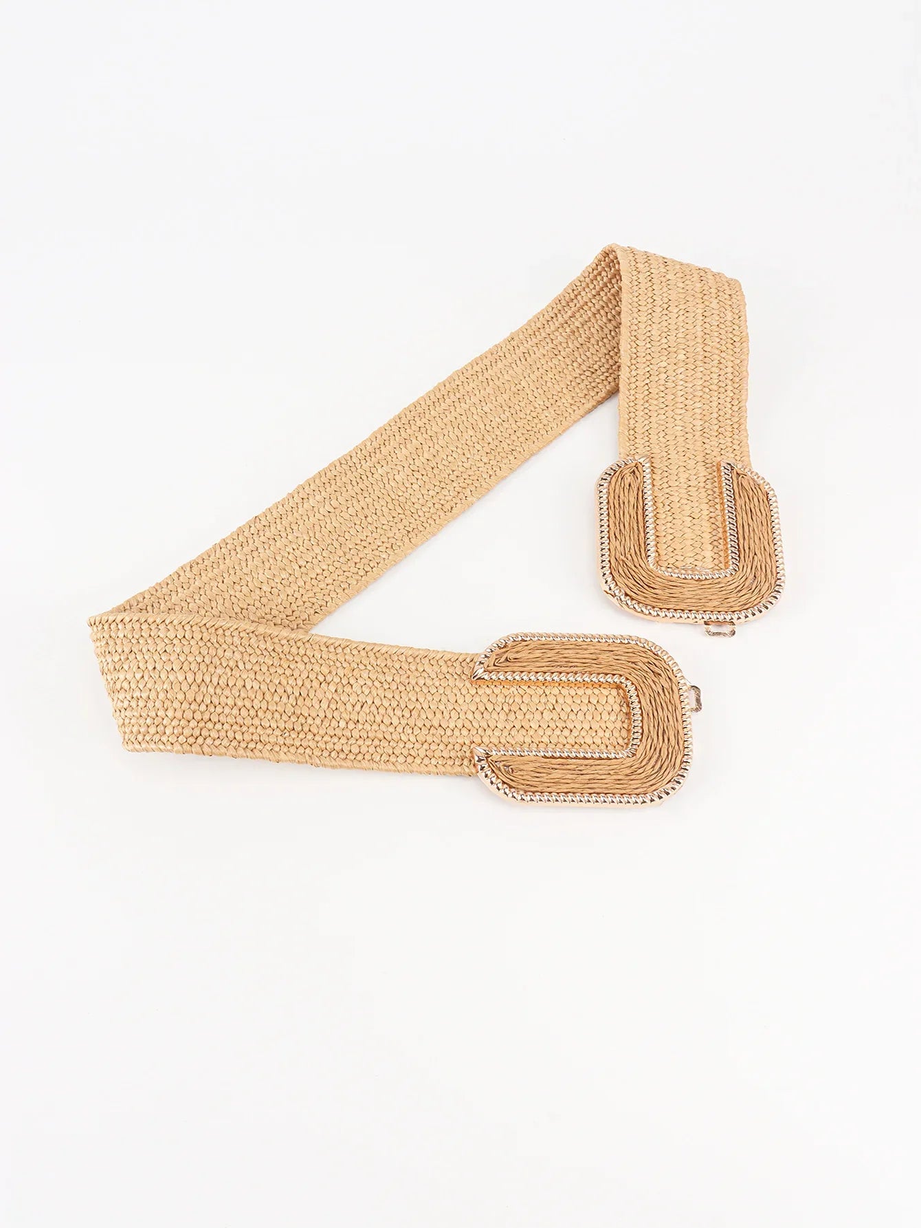 Wide Braid Belt - Stylish Polyester Belt - minbolu -