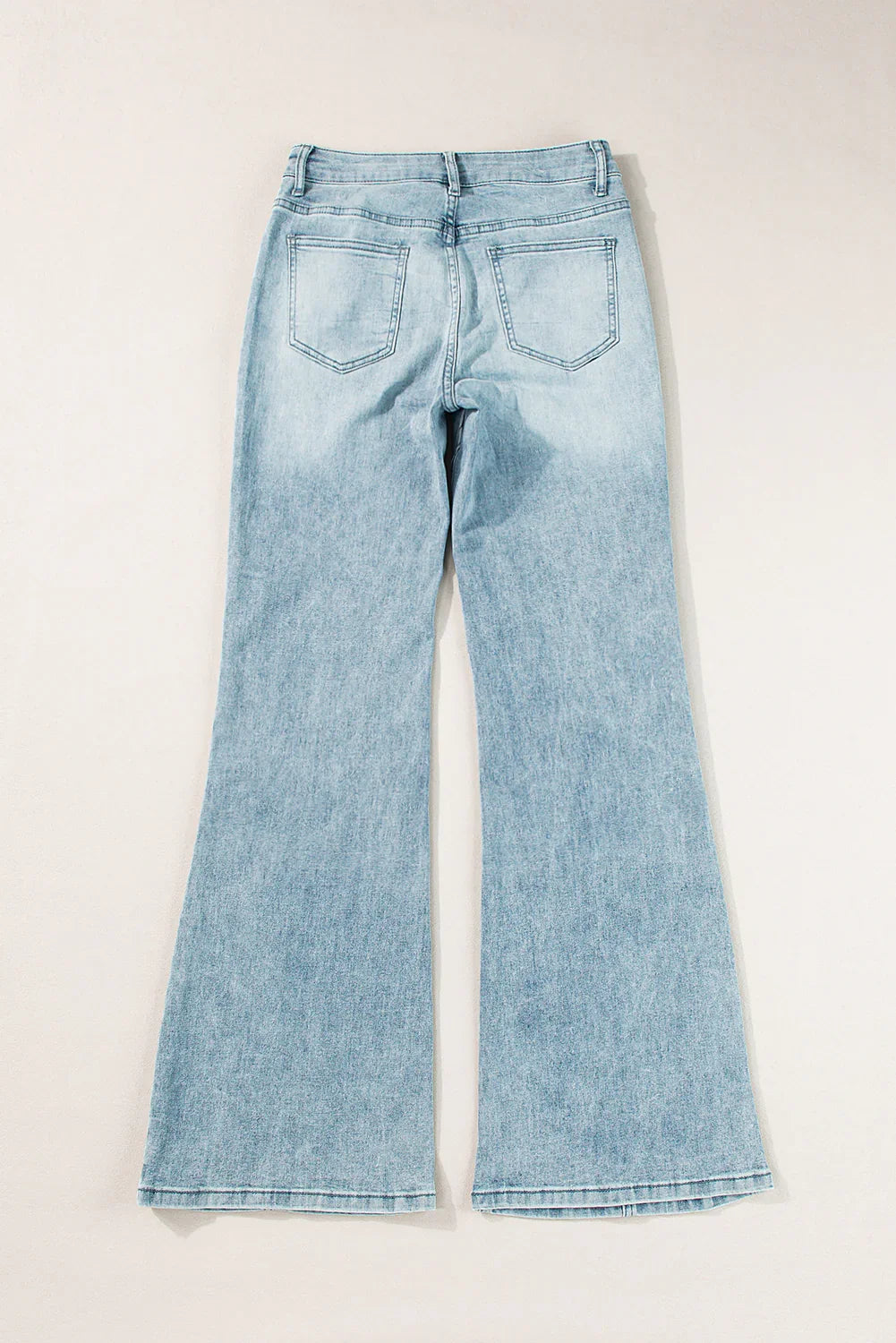 Wide Leg Jeans with Pockets - Comfort & Style - minbolu -