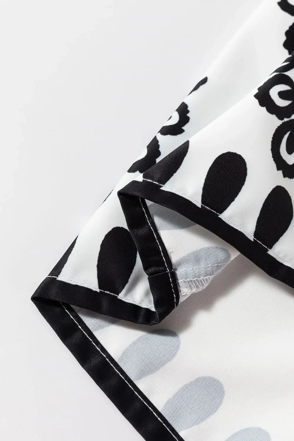 Tied Printed Shorts - minbolu -