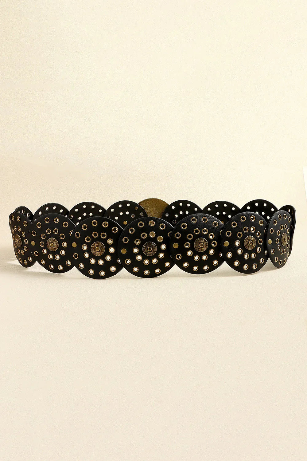 Vintage PU Leather Wide Belt - Trendy Accessory - minbolu -