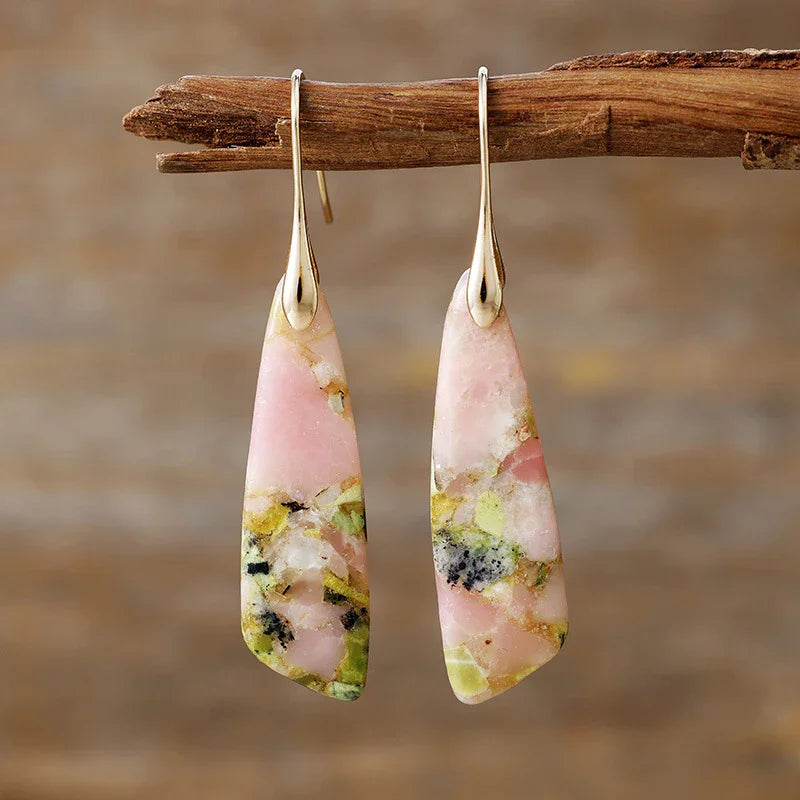 Geometrical Shape Dangle Earrings - Stylish Jewelry - minbolu -