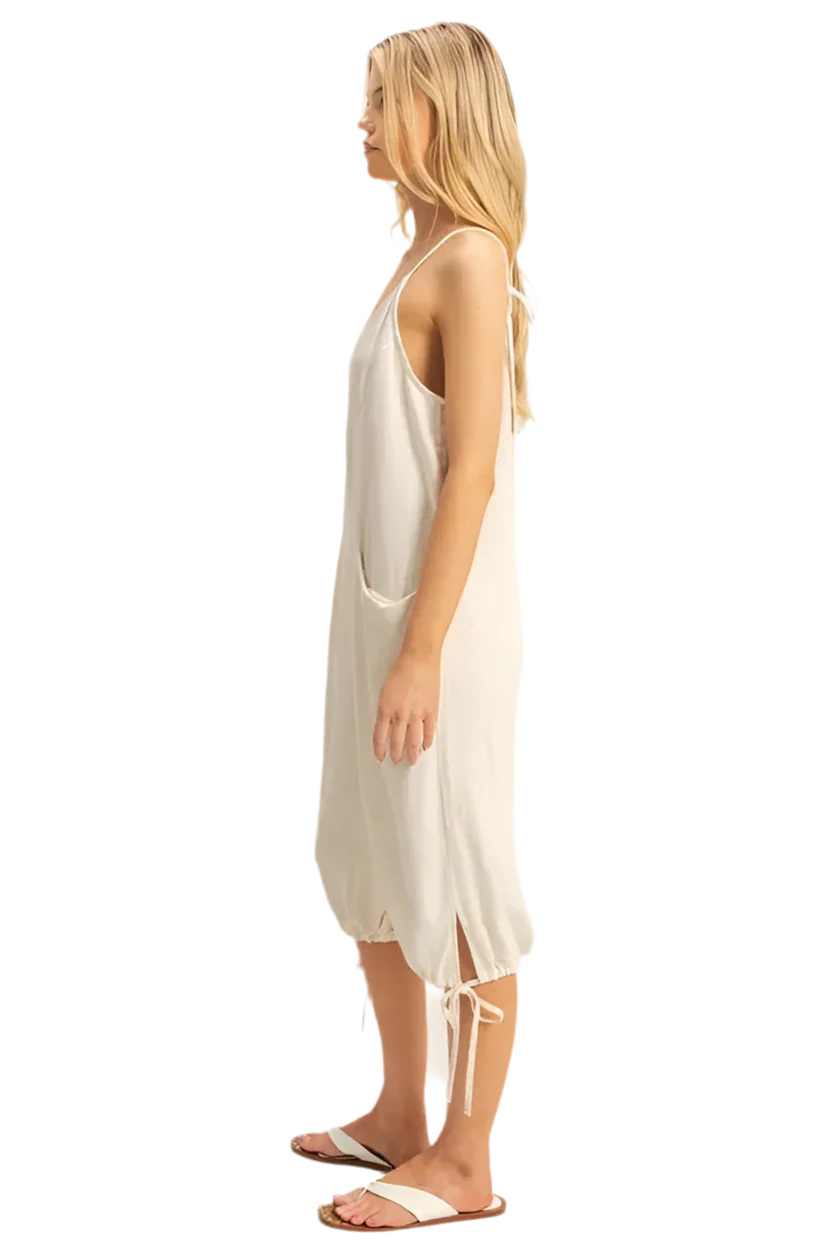 HYFVE V-Neck Pocket Detail Romper - minbolu -