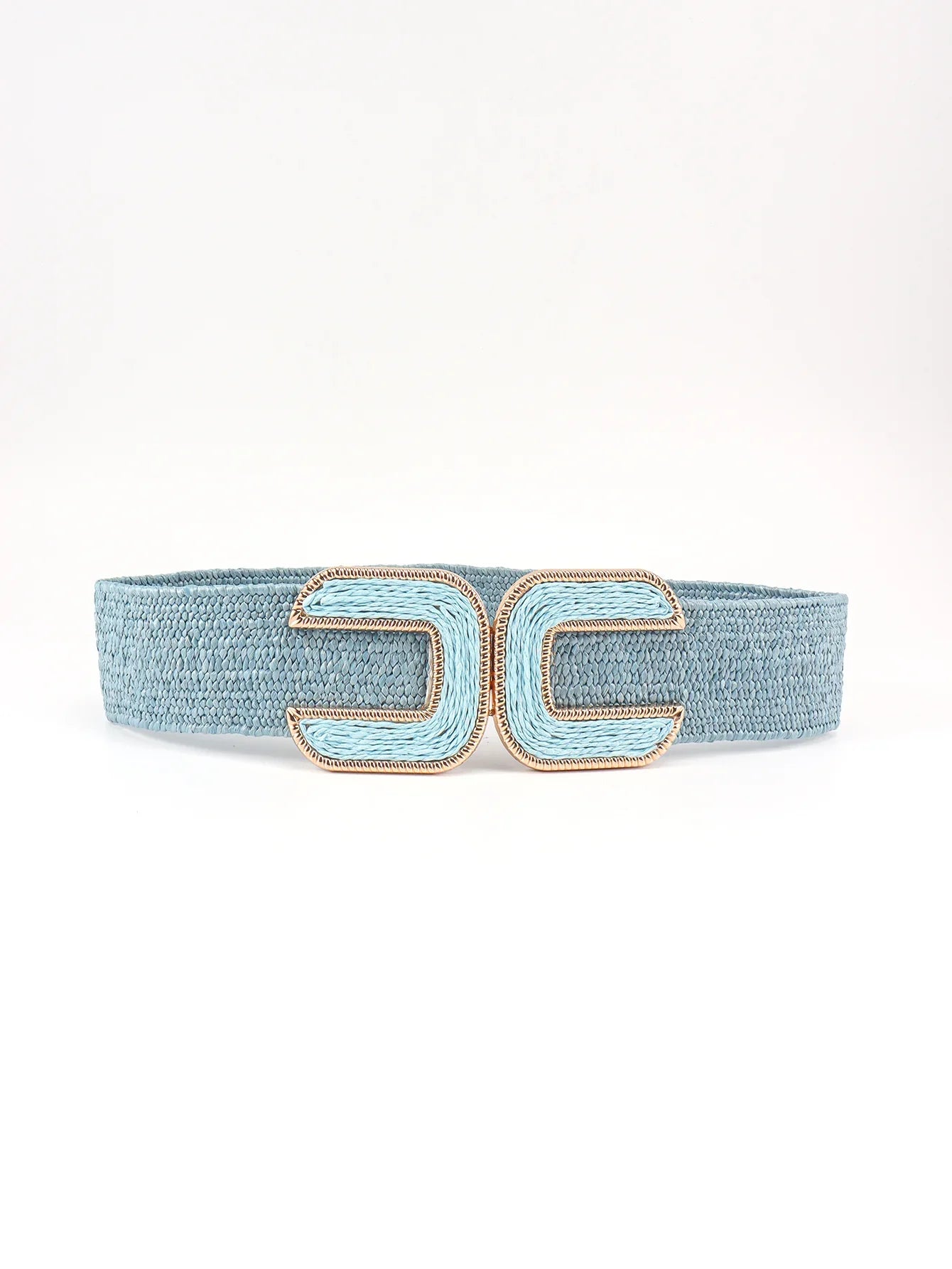 Wide Braid Belt - Stylish Polyester Belt - minbolu -