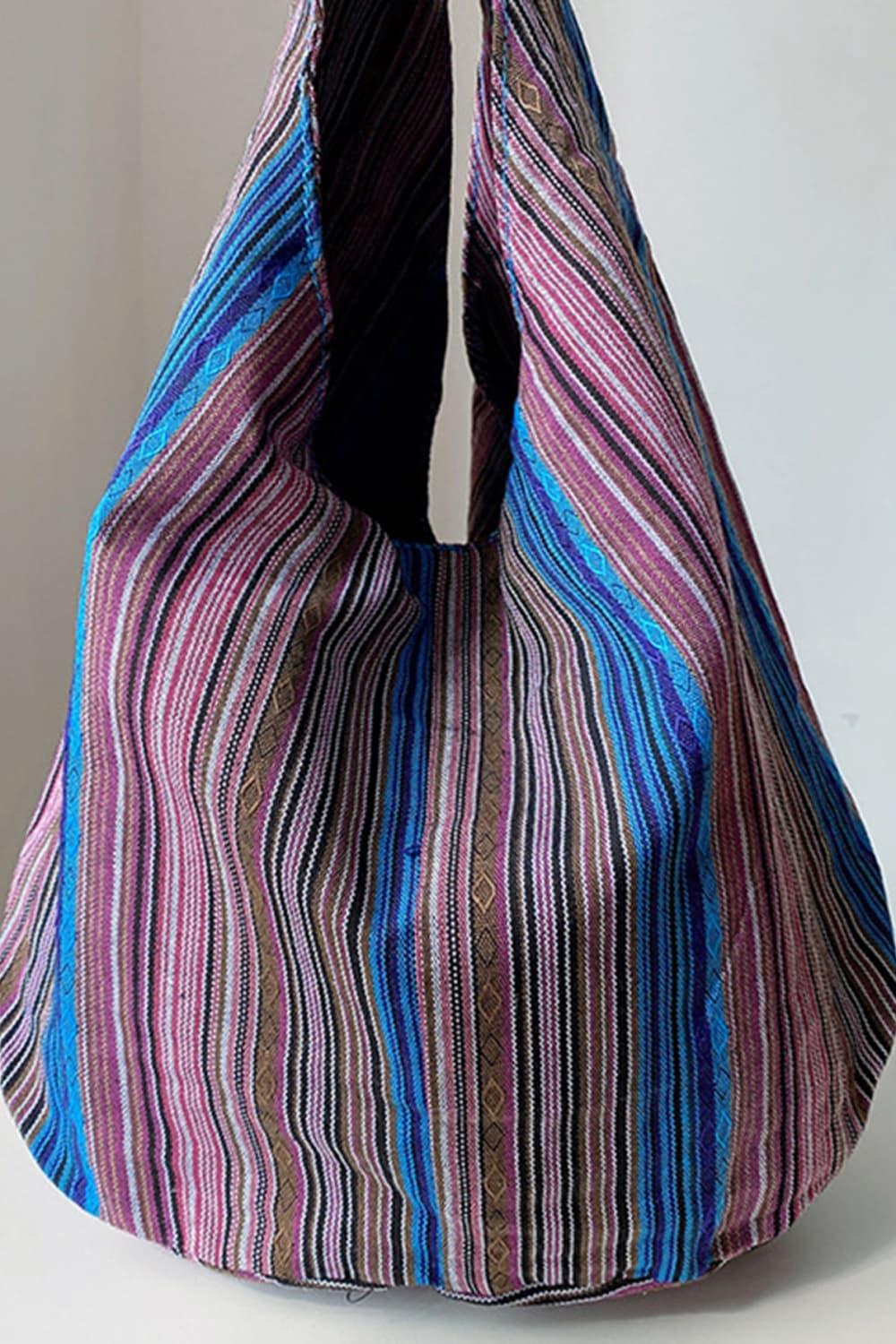Versatile Large Canvas Crossbody Bag - minbolu -