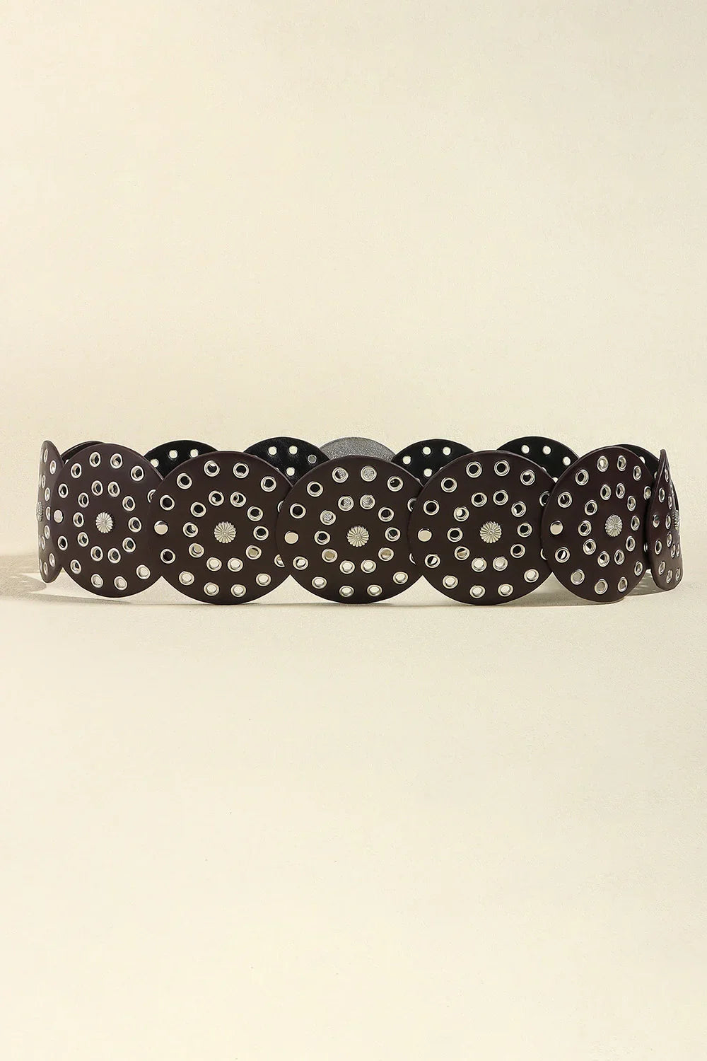 Vintage PU Leather Wide Belt - Trendy Accessory - minbolu -