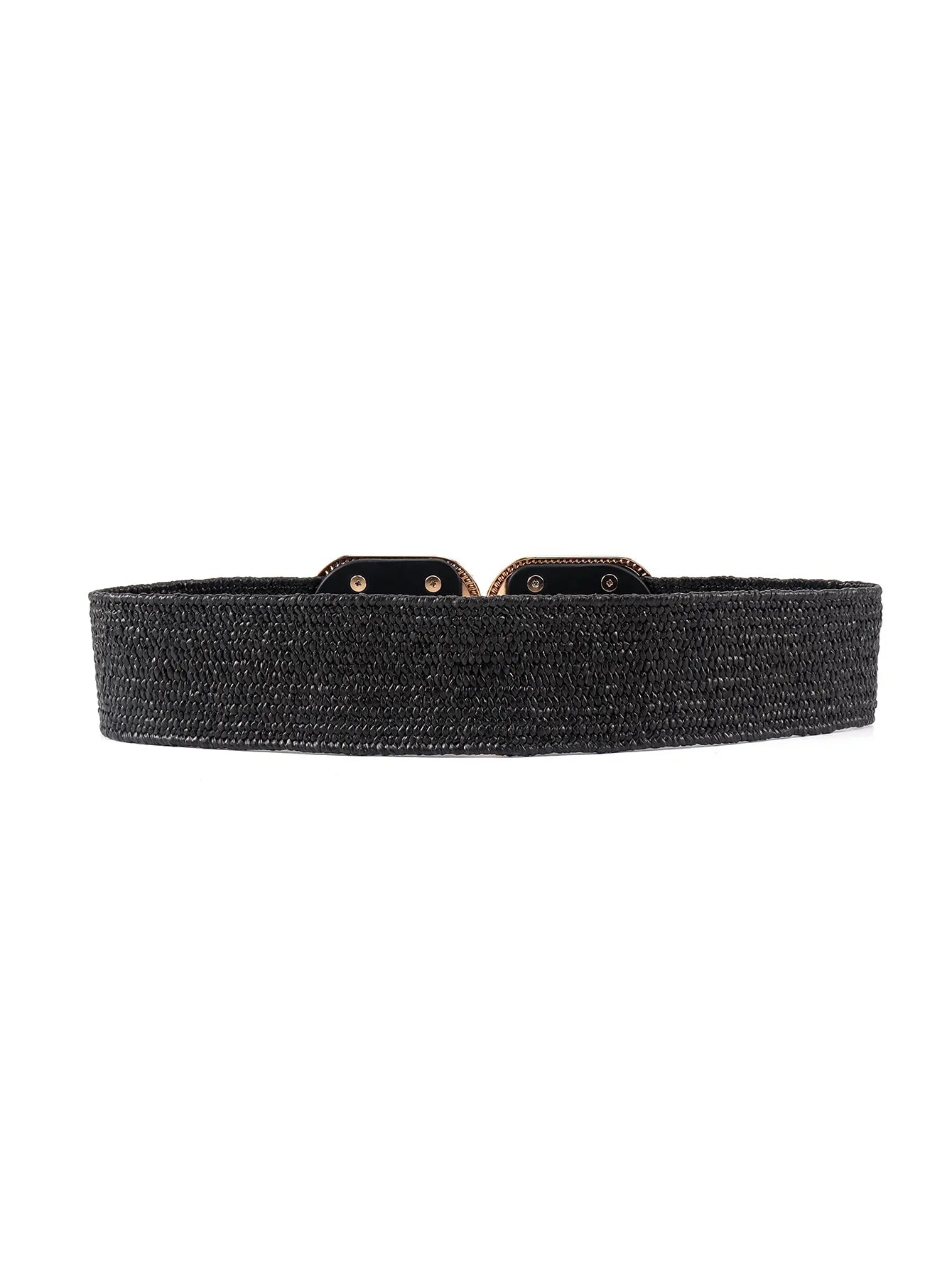 Wide Braid Belt - Stylish Polyester Belt - minbolu -