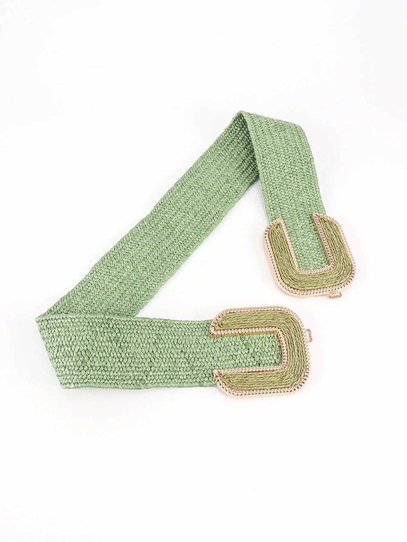 Wide Braid Belt - Stylish Polyester Belt - minbolu -