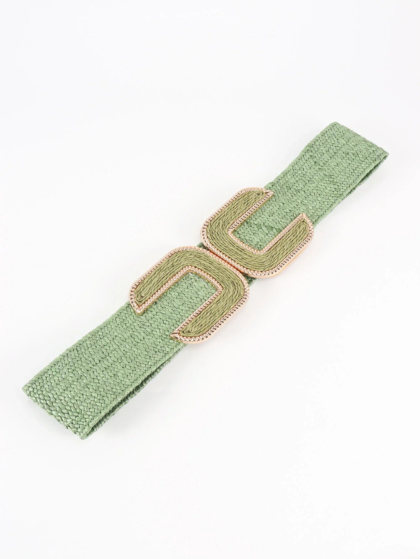 Wide Braid Belt - Stylish Polyester Belt - minbolu -