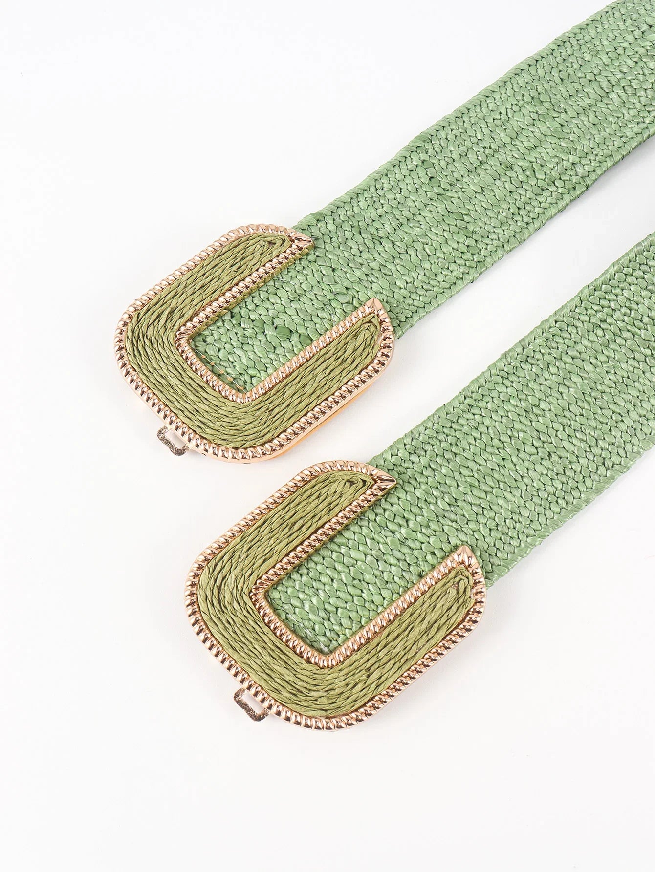 Wide Braid Belt - Stylish Polyester Belt - minbolu -