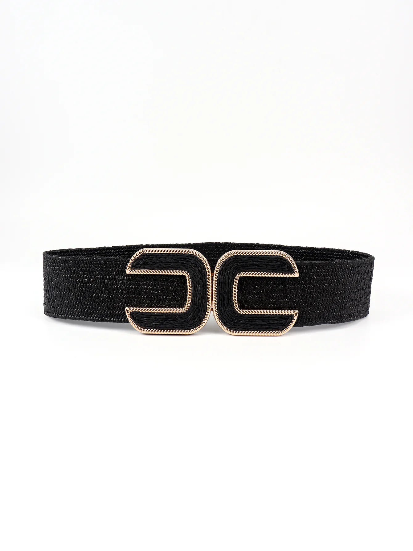 Wide Braid Belt - Stylish Polyester Belt - minbolu -
