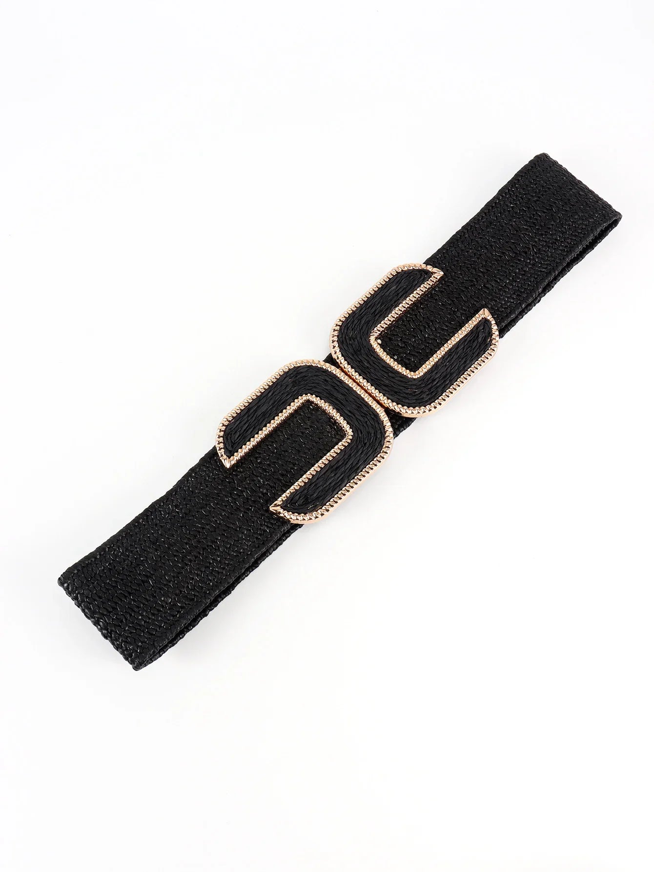 Wide Braid Belt - Stylish Polyester Belt - minbolu -
