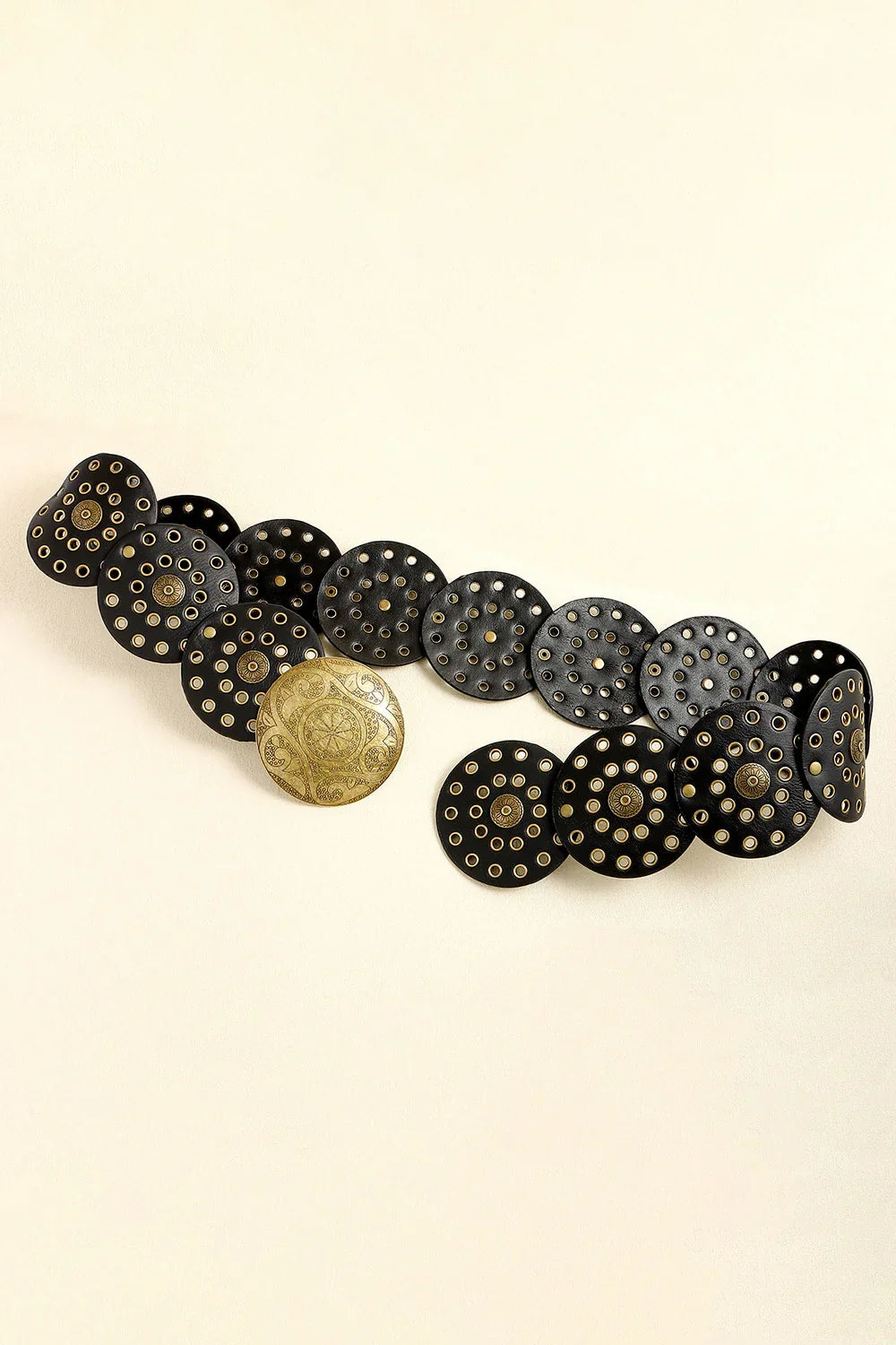 Vintage PU Leather Wide Belt - Trendy Accessory - minbolu -