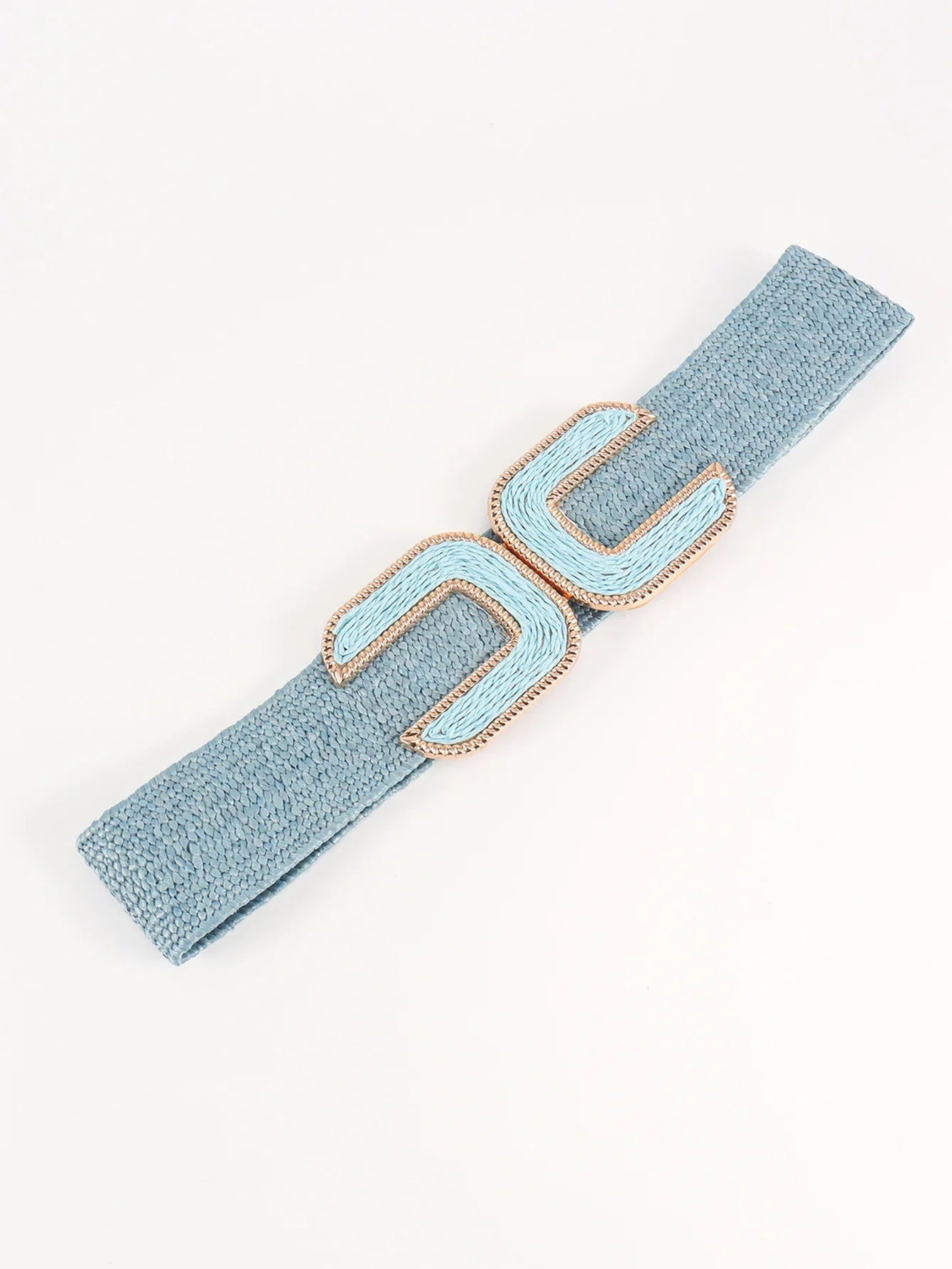 Wide Braid Belt - Stylish Polyester Belt - minbolu -