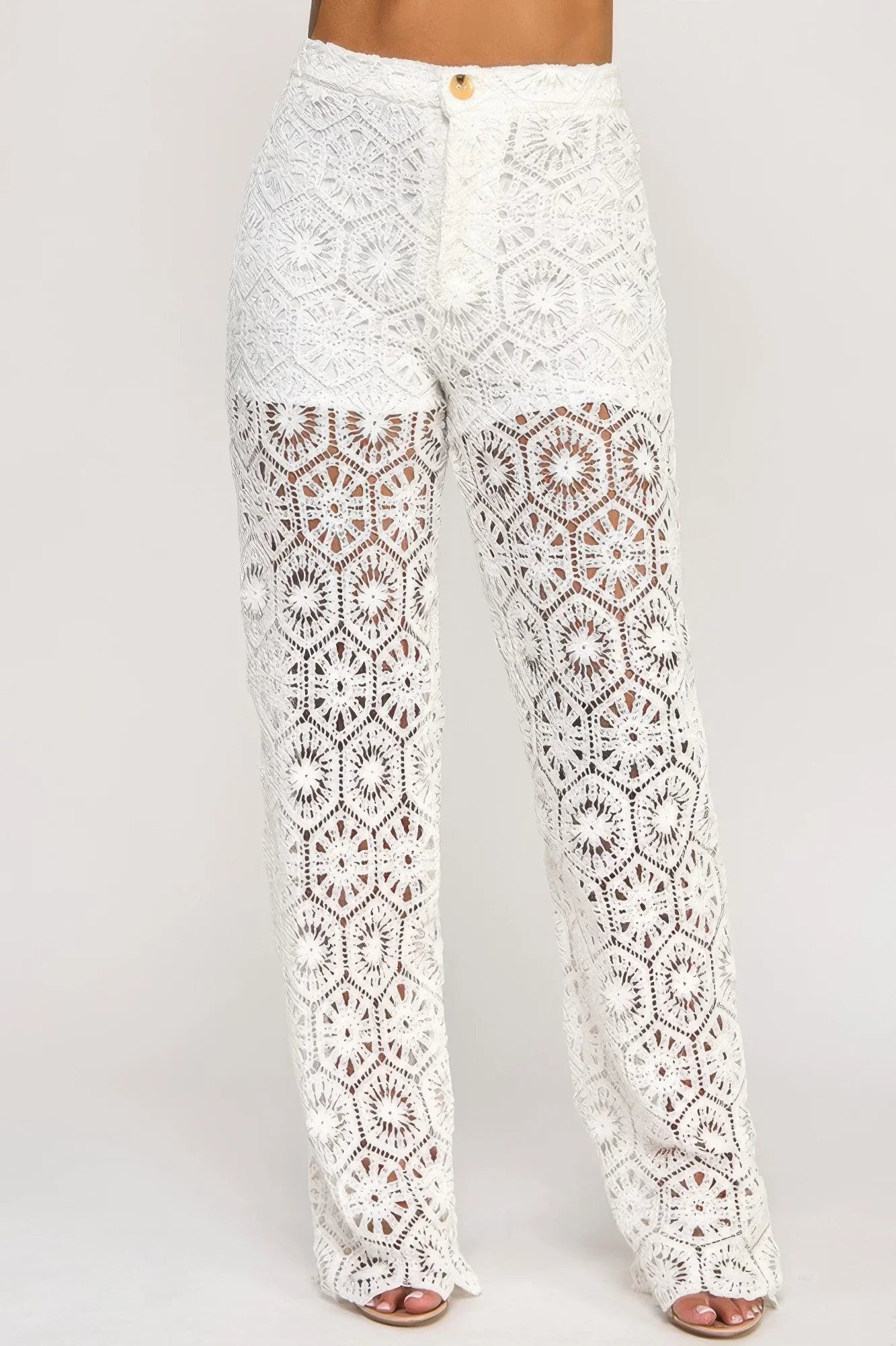 Crochet Pants - minbolu -