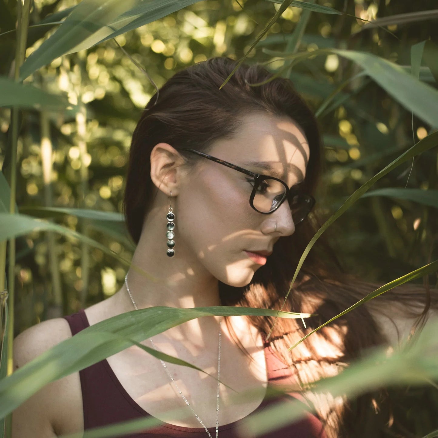 Moon Phase Earrings - minbolu -