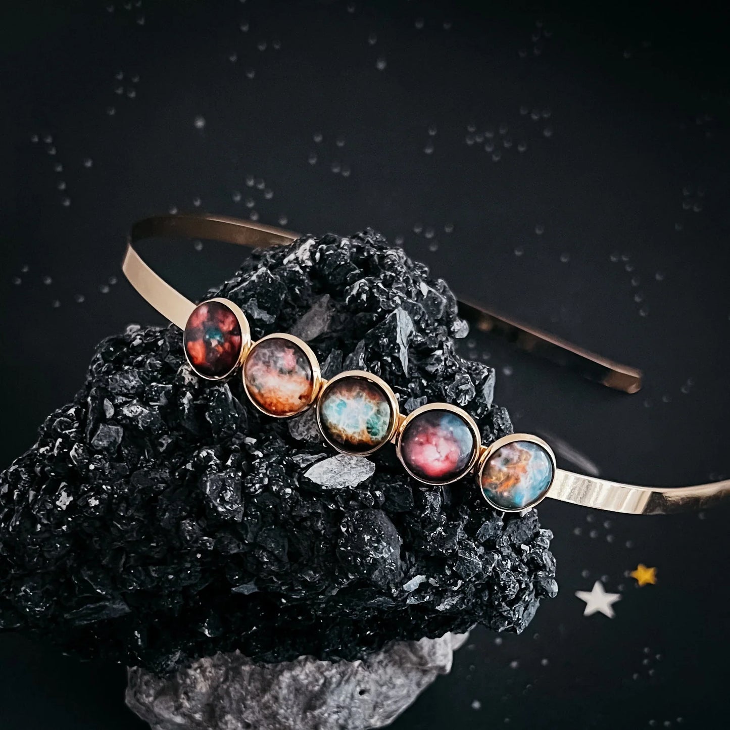Nebula Rainbow Headband - minbolu -
