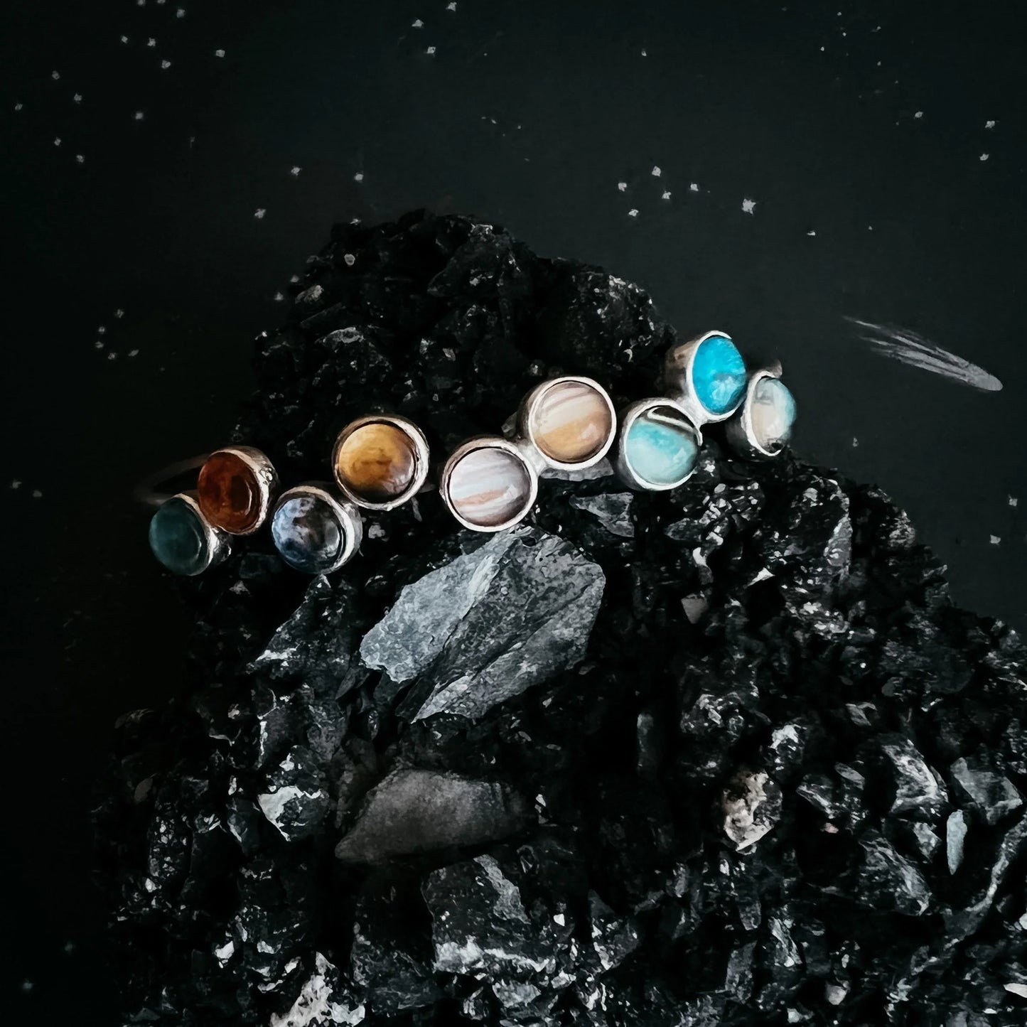 Tiny Planet Solar System Bracelet - minbolu -