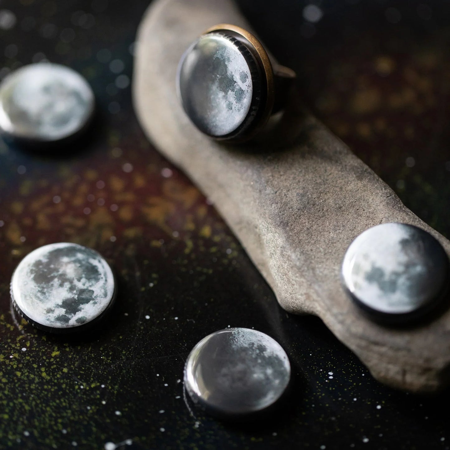 Interchangeable Moon Phase Ring - minbolu -