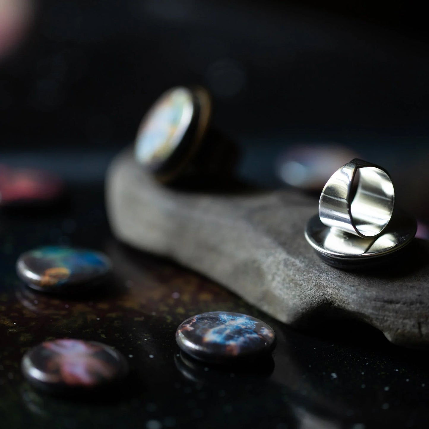 Interchangeable Nebula Ring - minbolu -