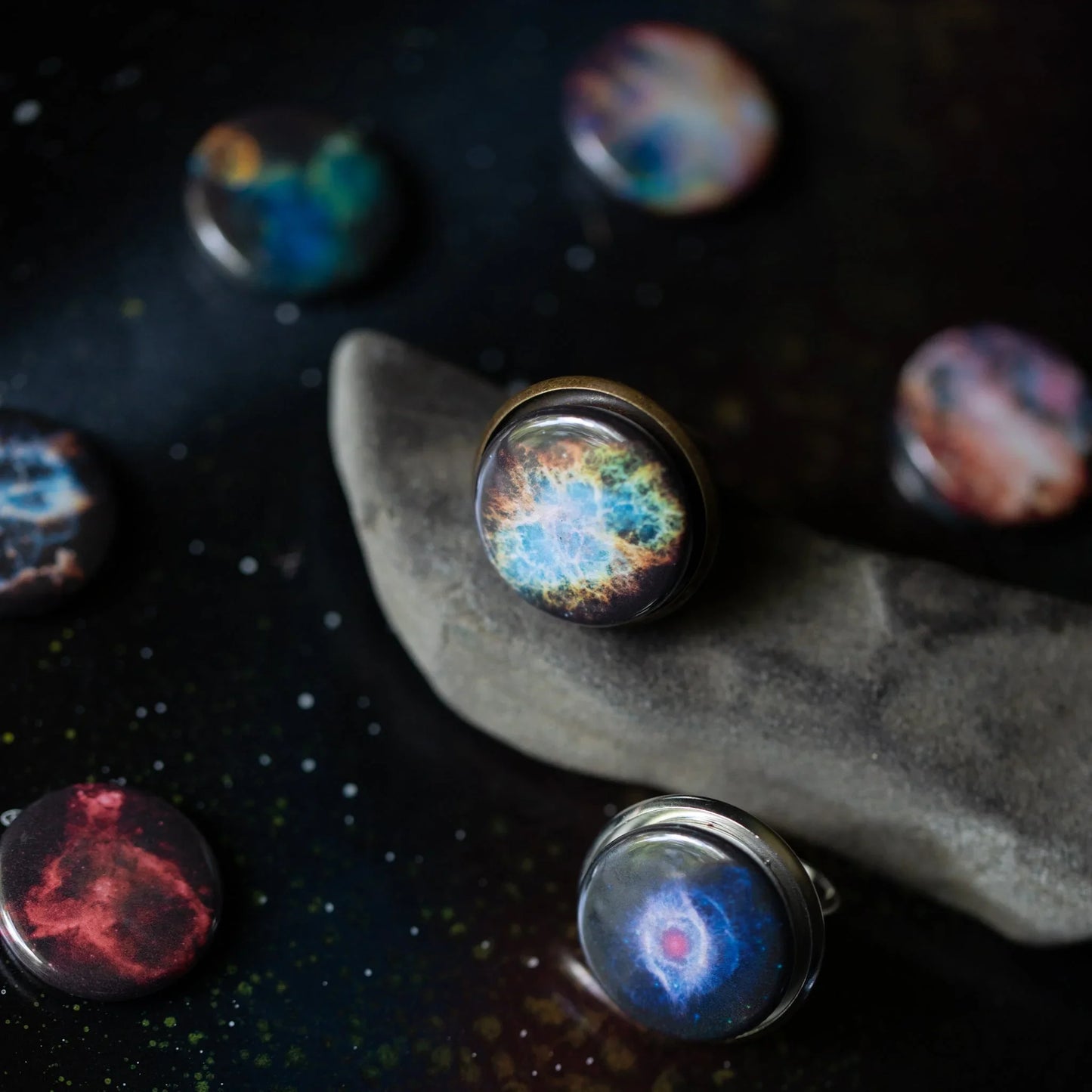 Interchangeable Nebula Ring - minbolu -