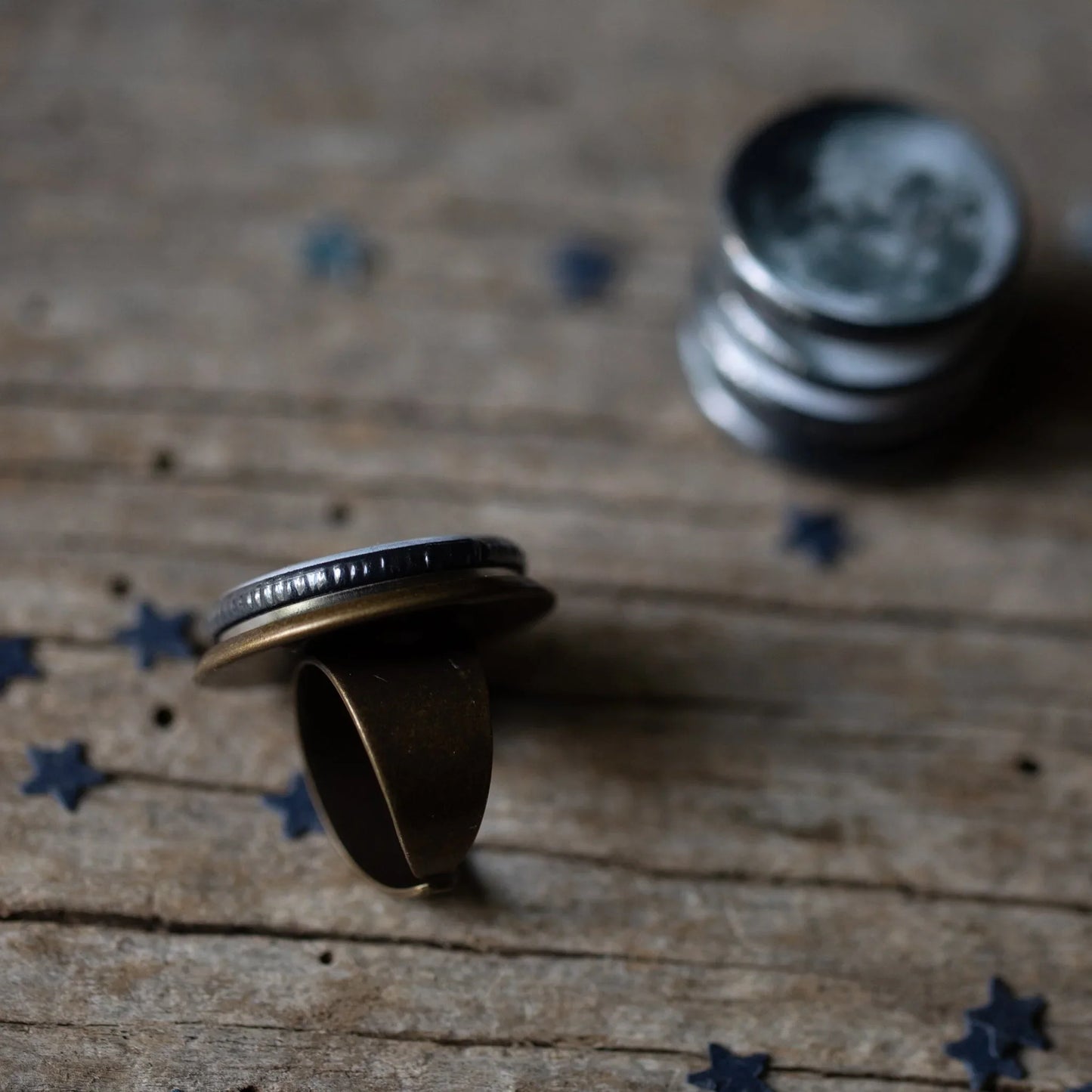 Interchangeable Moon Phase Ring - minbolu -