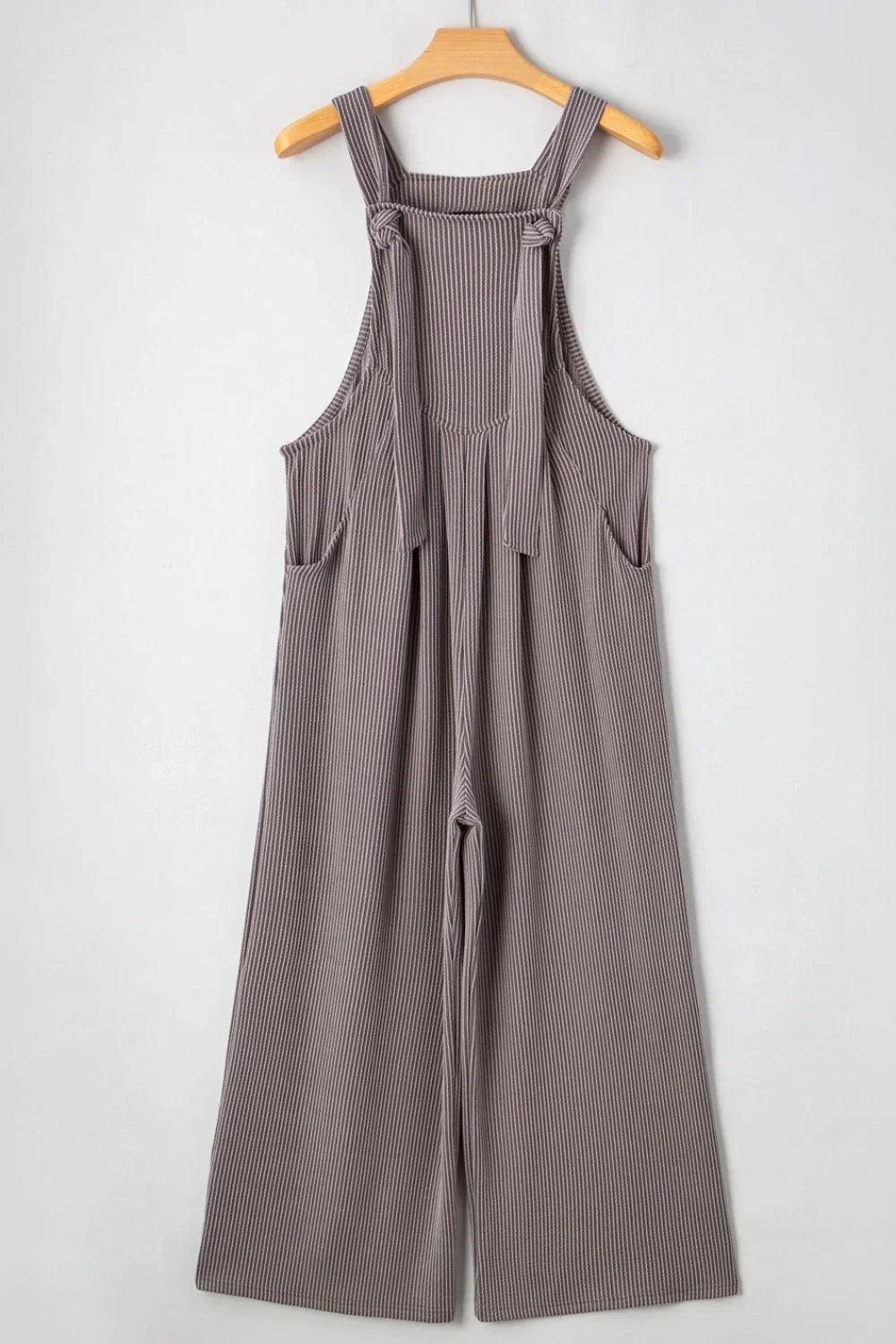 Adjustable Straps Wide Leg Overalls - minbolu