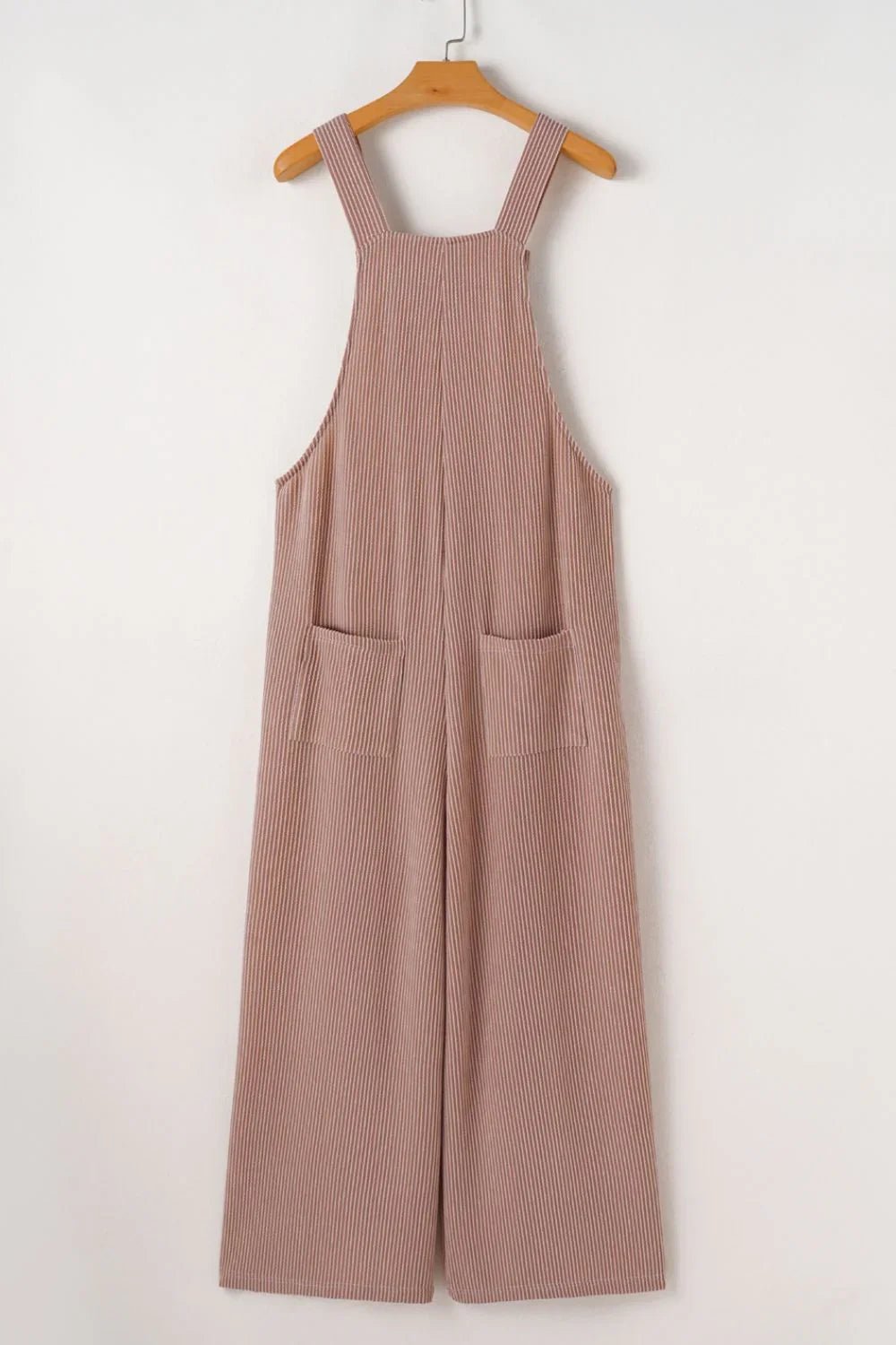 Adjustable Straps Wide Leg Overalls - minbolu