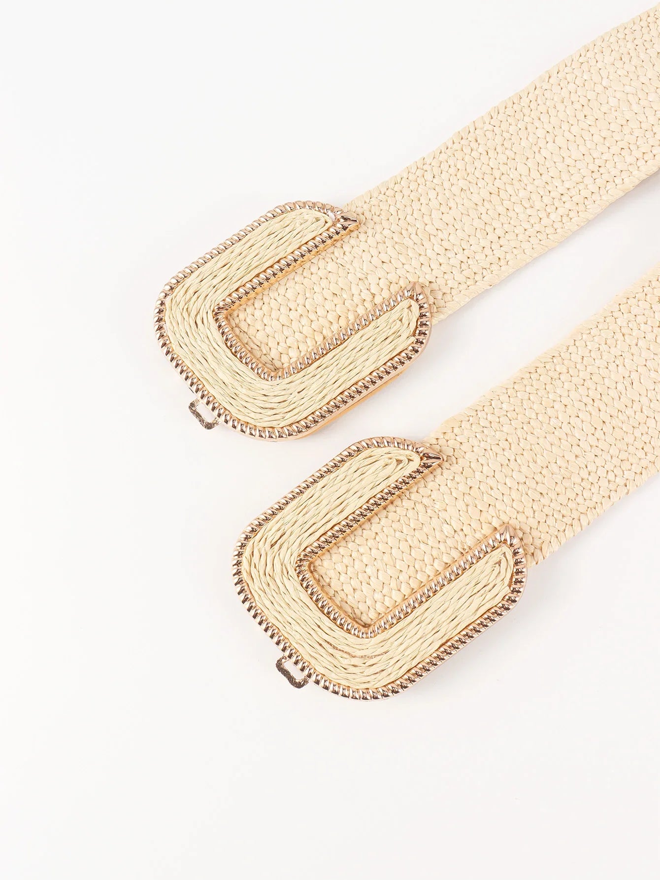 Wide Braid Belt - Stylish Polyester Belt - minbolu -