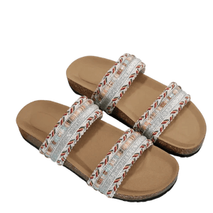 Bohemian Slides Platform Sandals - minbolu -