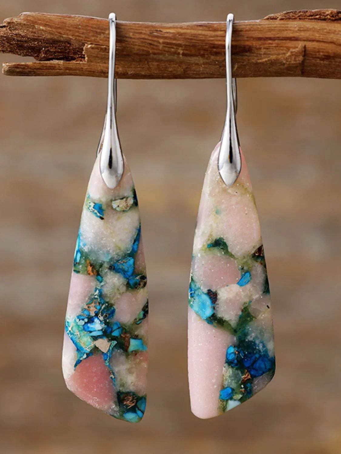 Geometrical Shape Dangle Earrings - Stylish Jewelry - minbolu -