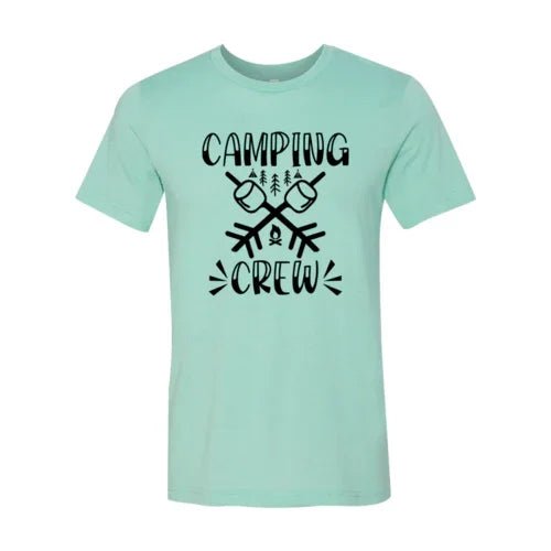 Camping Crew Marshmallow Tee - minbolu