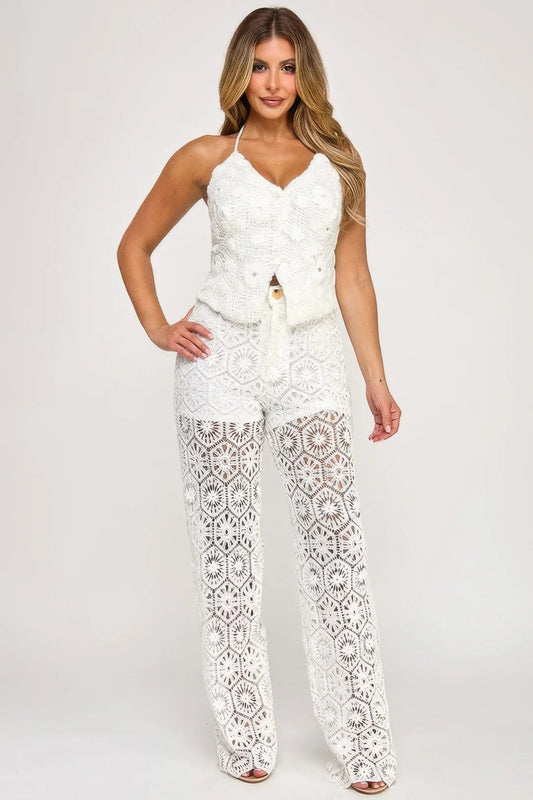 Crochet Pants - minbolu -