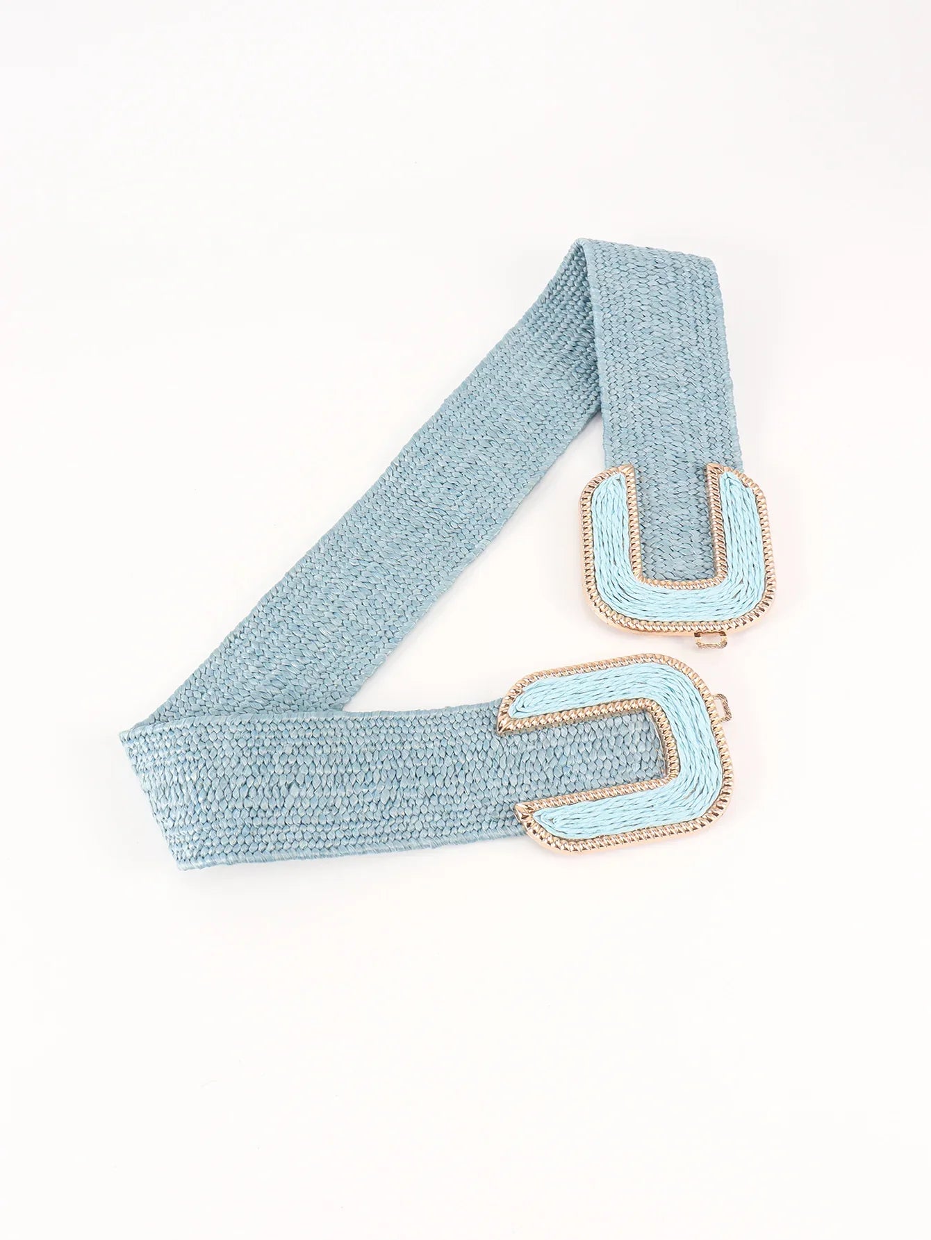Wide Braid Belt - Stylish Polyester Belt - minbolu -