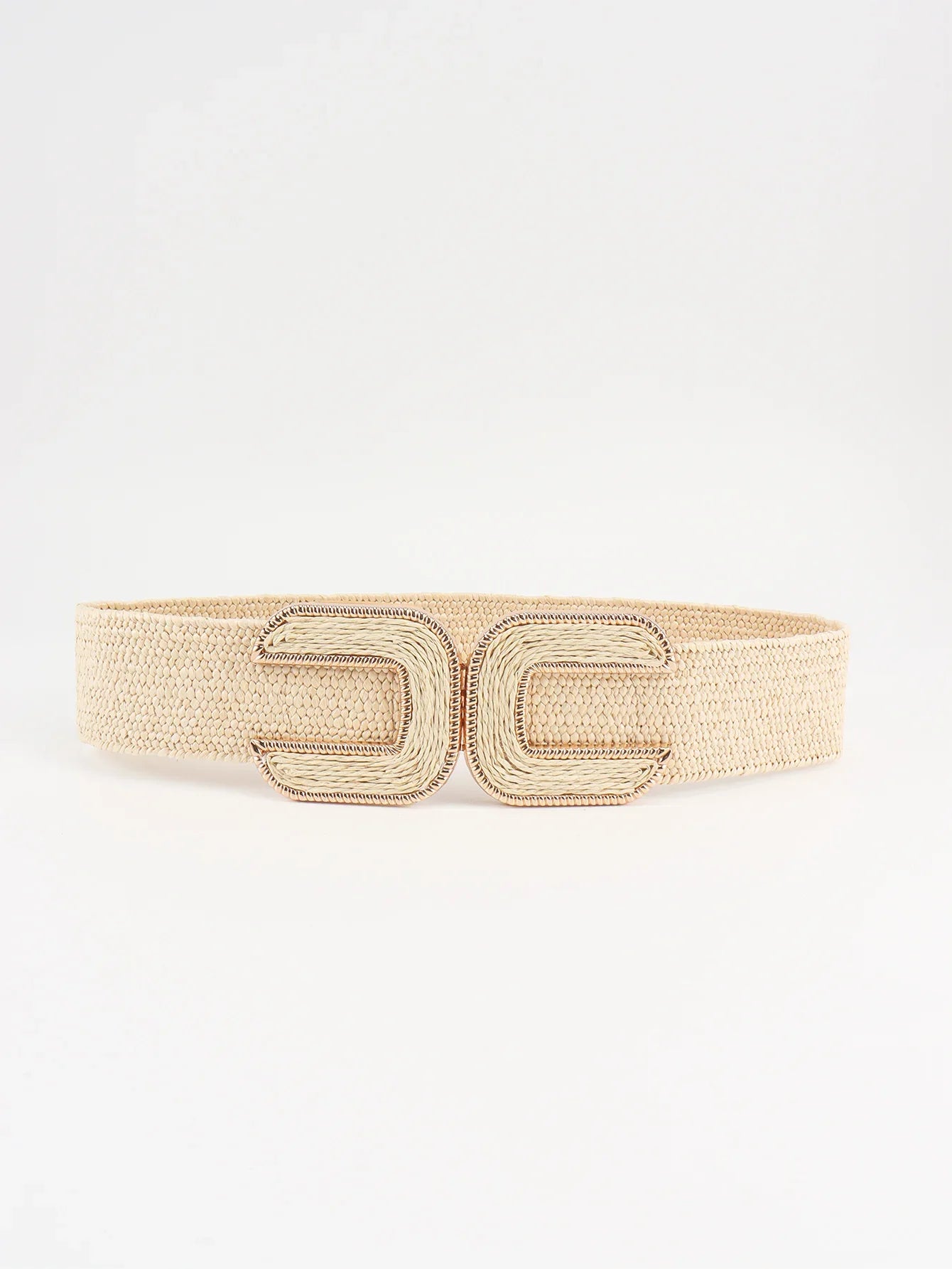 Wide Braid Belt - Stylish Polyester Belt - minbolu -