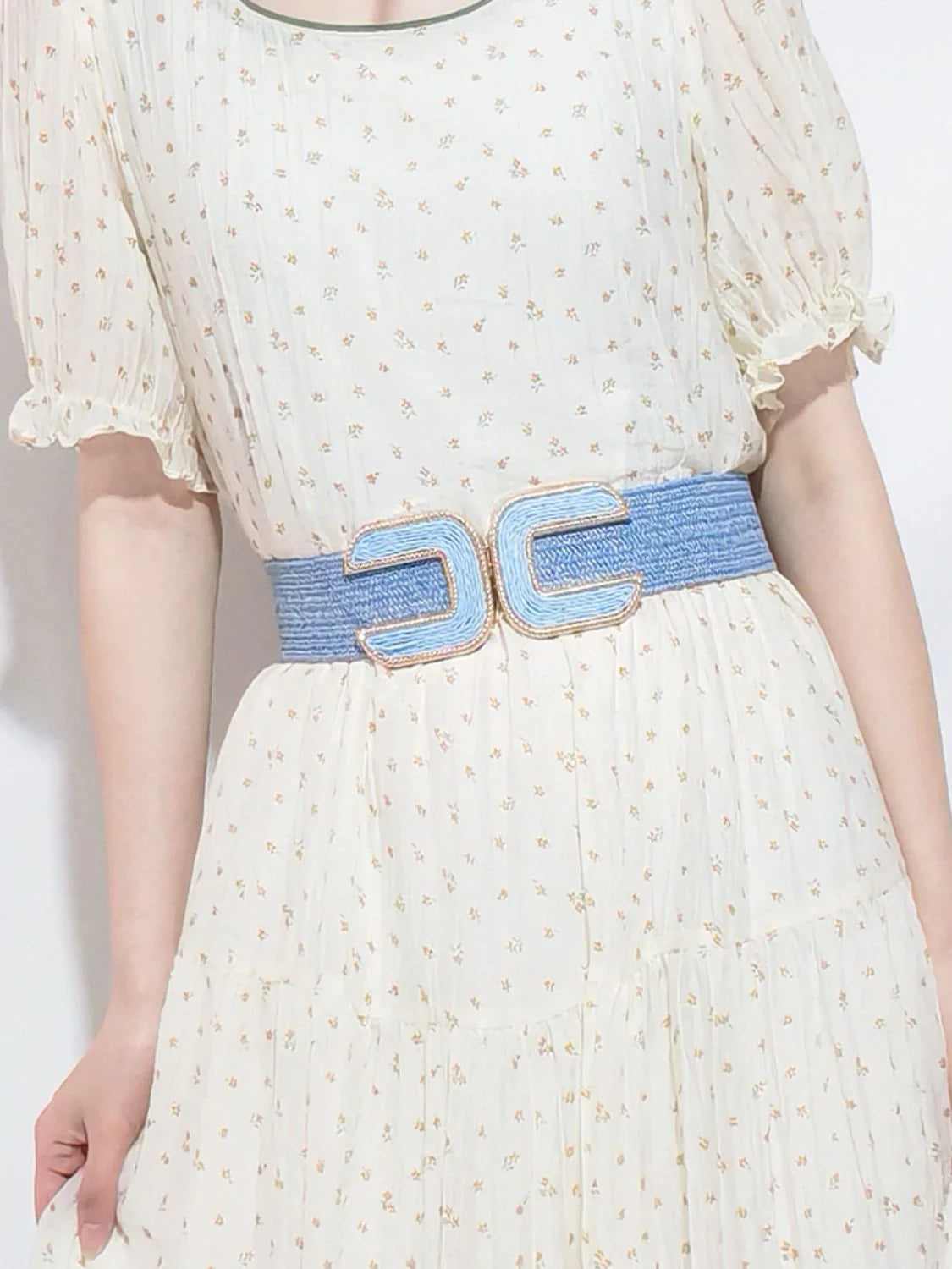Wide Braid Belt - Stylish Polyester Belt - minbolu -