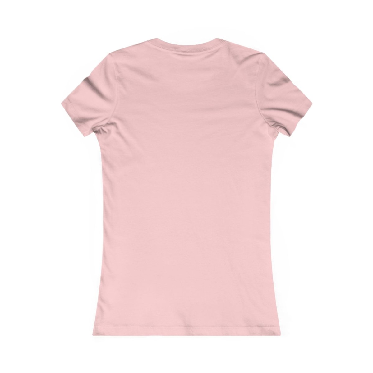 Pink t-shirt on a white background