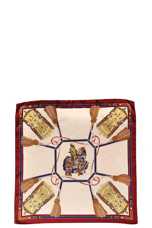 Grecian Silky Bandanna | Polyester Accessory - minbolu -