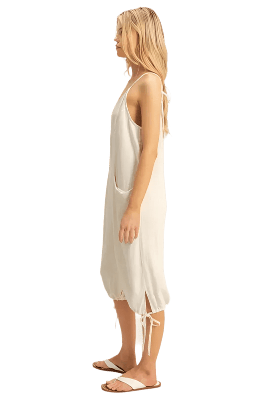 HYFVE V-Neck Pocket Detail Romper - minbolu -