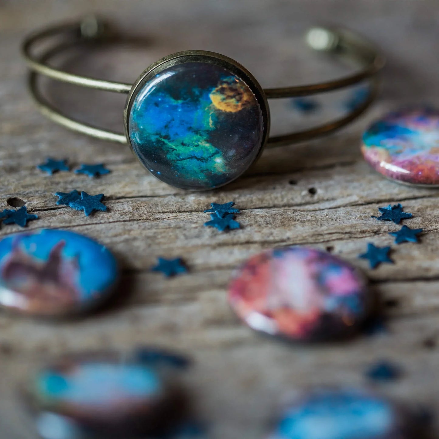 Interchangeable Nebula Cuff Bracelet - minbolu -