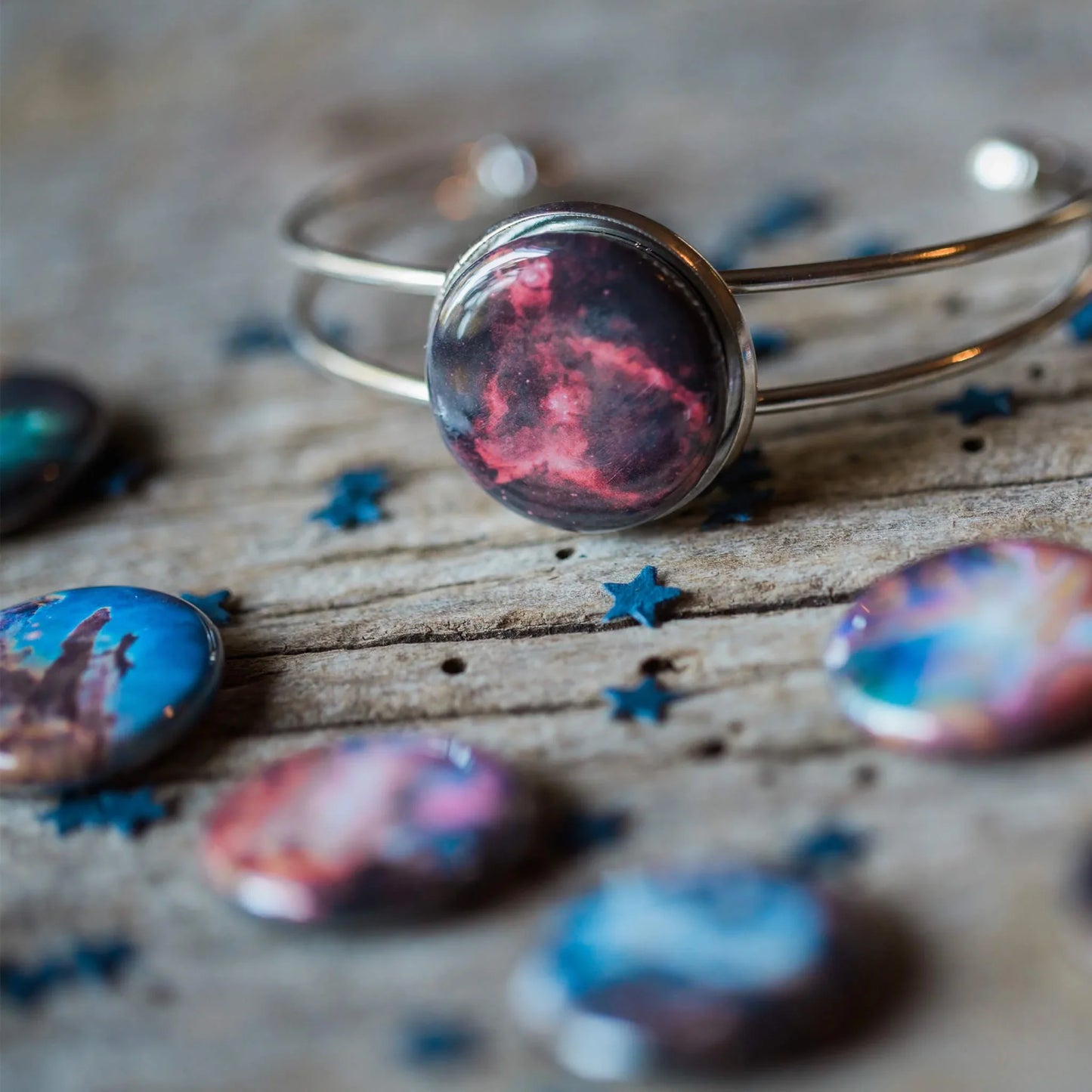 Interchangeable Nebula Cuff Bracelet - minbolu -