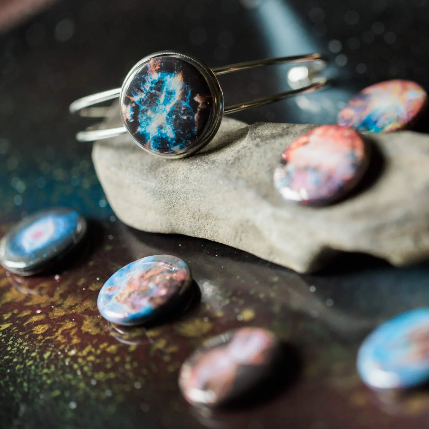 Interchangeable Nebula Cuff Bracelet - minbolu -