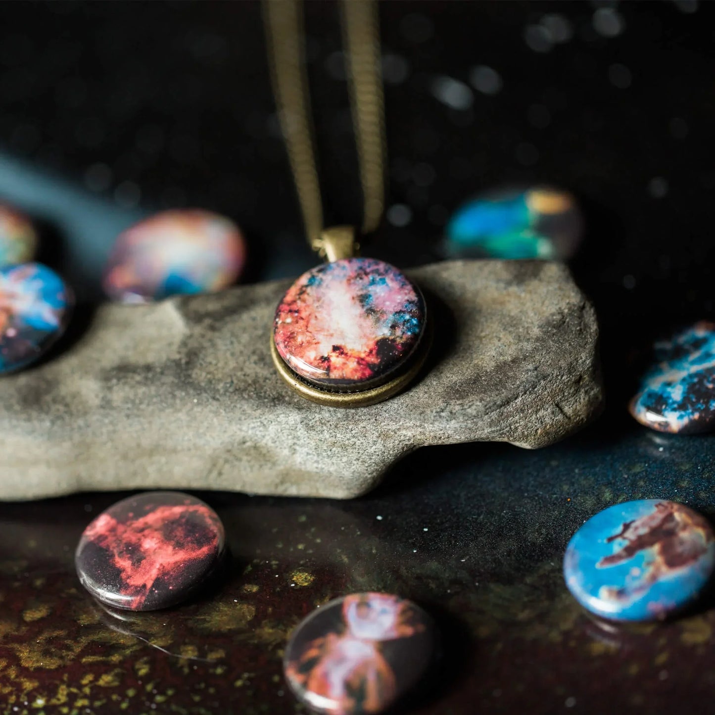 Interchangeable Nebula Necklace - minbolu -