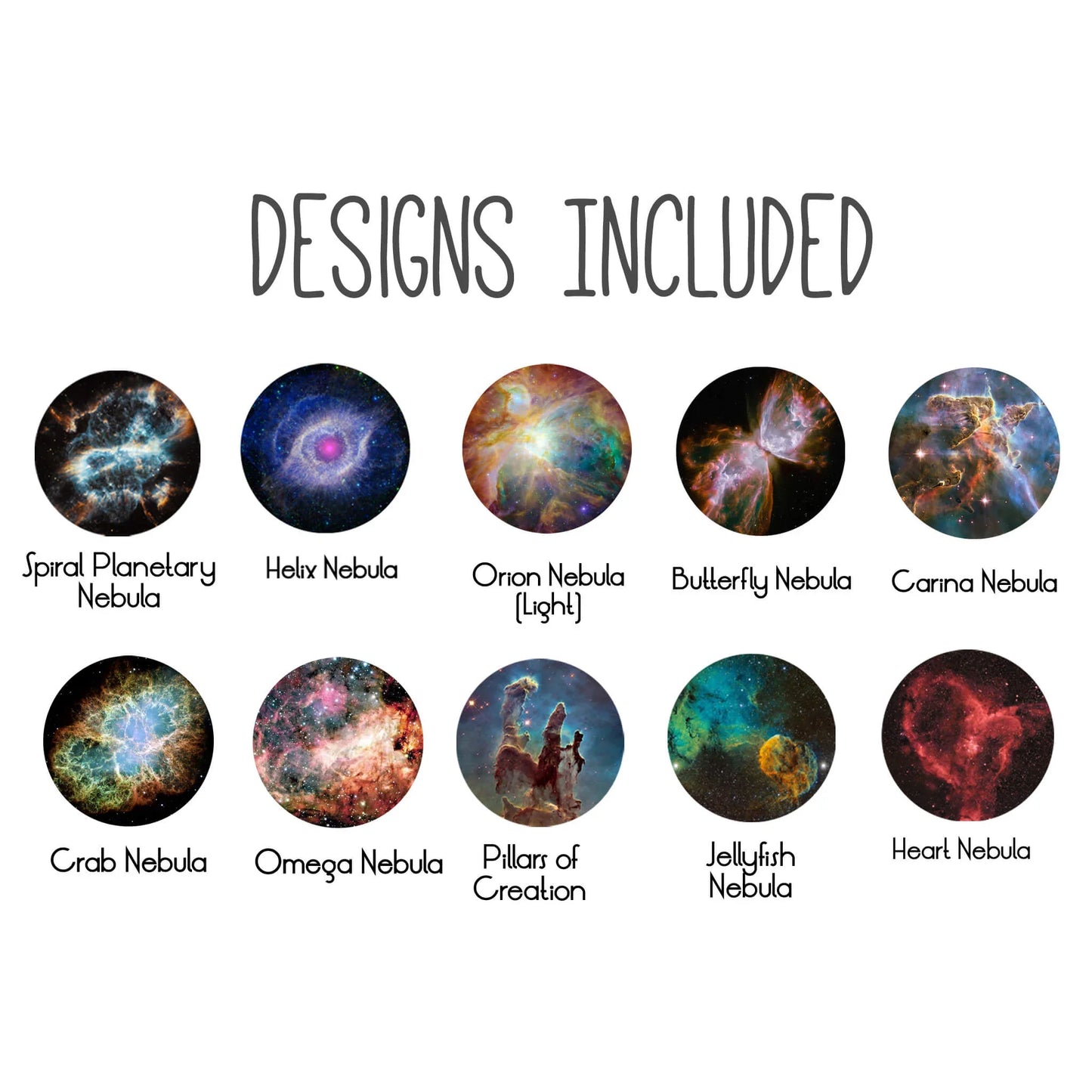 Interchangeable Nebula Earrings - minbolu -