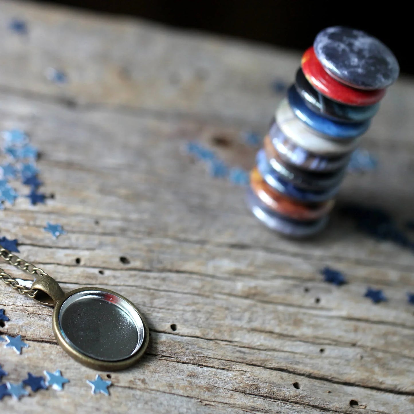 Interchangeable Solar System Necklace - minbolu -