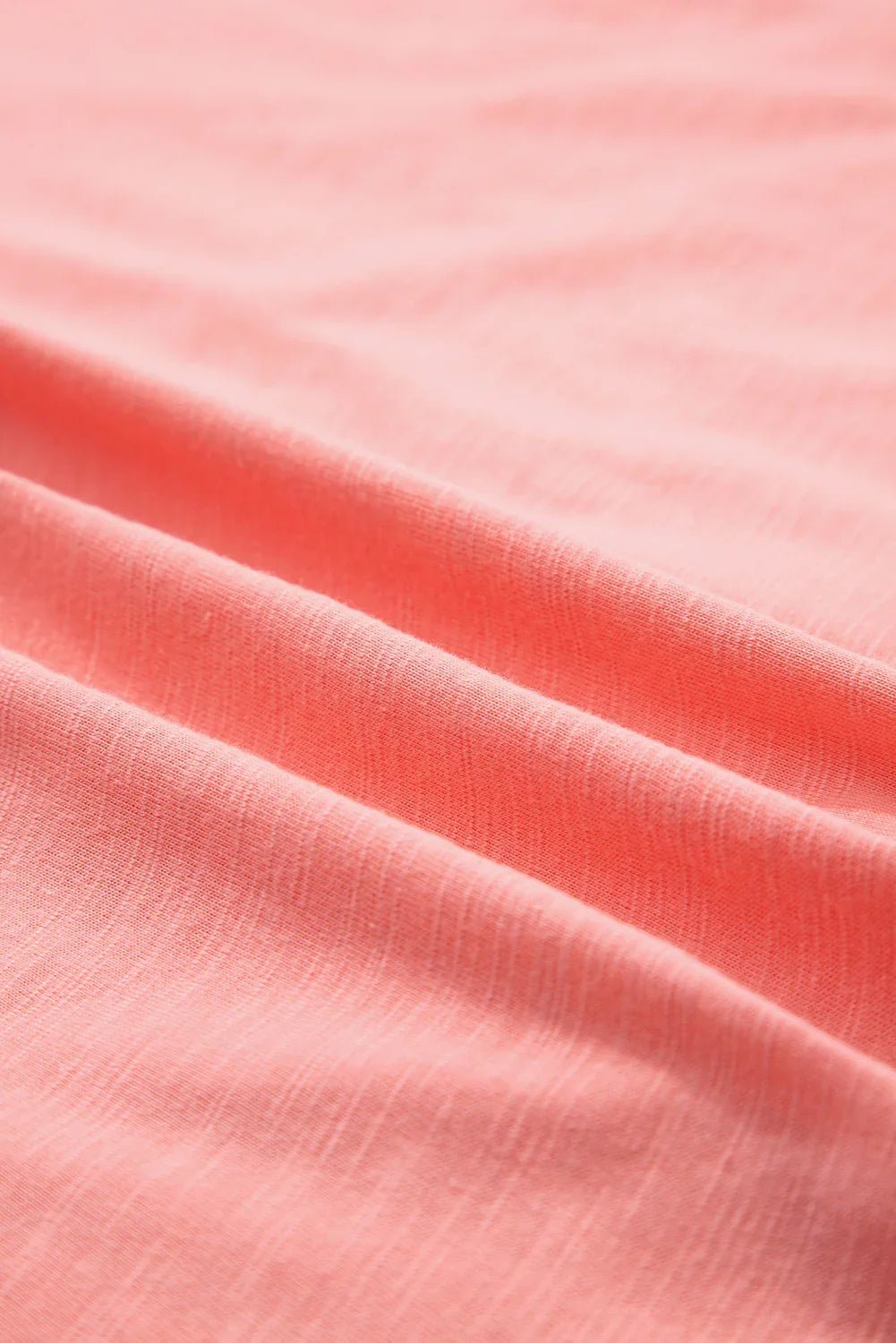 Pink Flower Patched Exposed Seam Top – Feminine and Modern - minbolu
