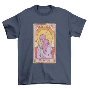 The Lovers Tarot Card Tee - minbolu -