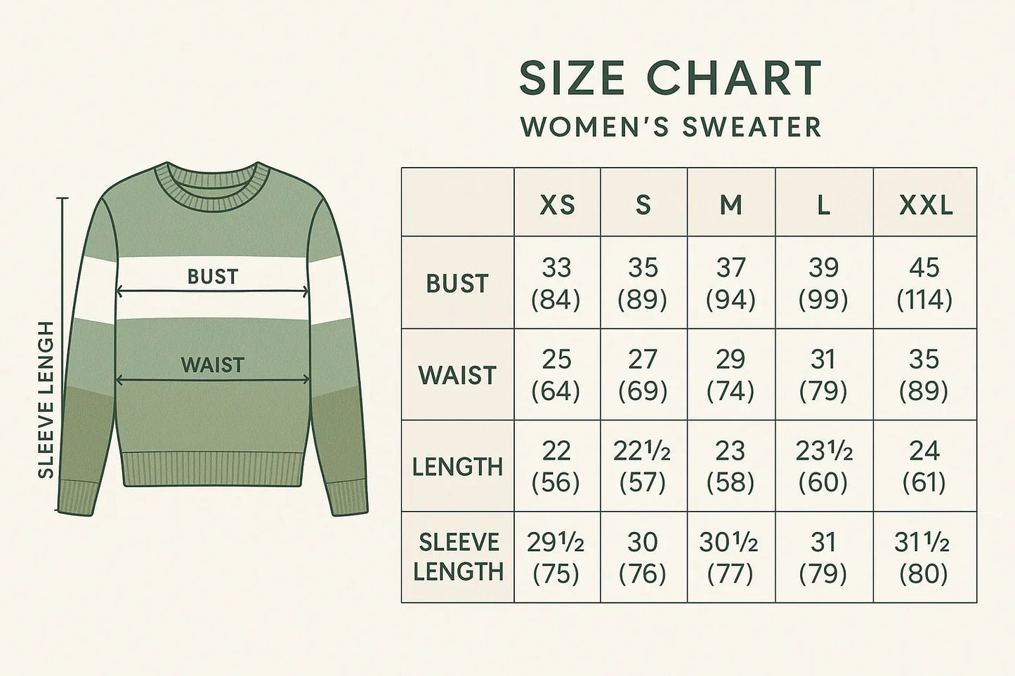 Women's Sweater - Green Stripe Colorblock Drop Shoulder - minbolu -