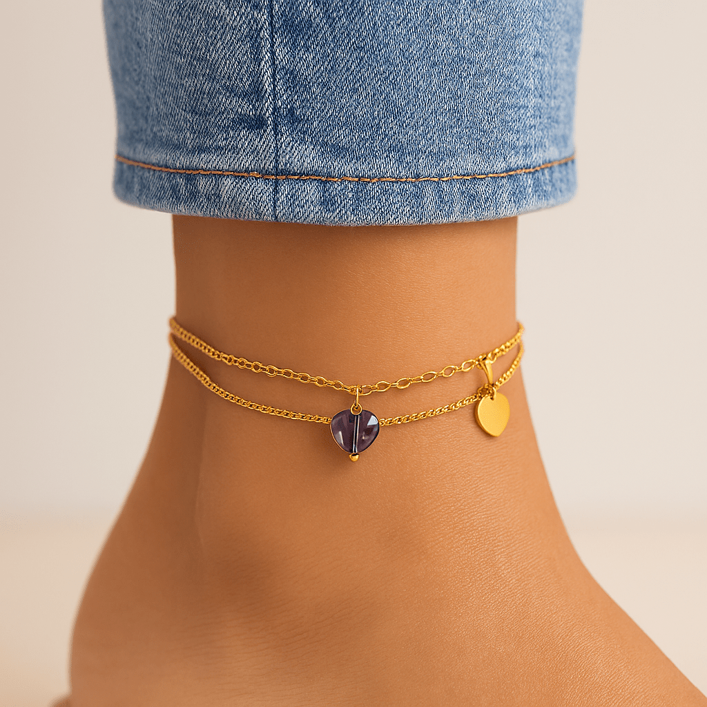 Modern Anklets Design Modern Minimalist Anklets Under $30 - Boho Ankle Jewelry | minbolu