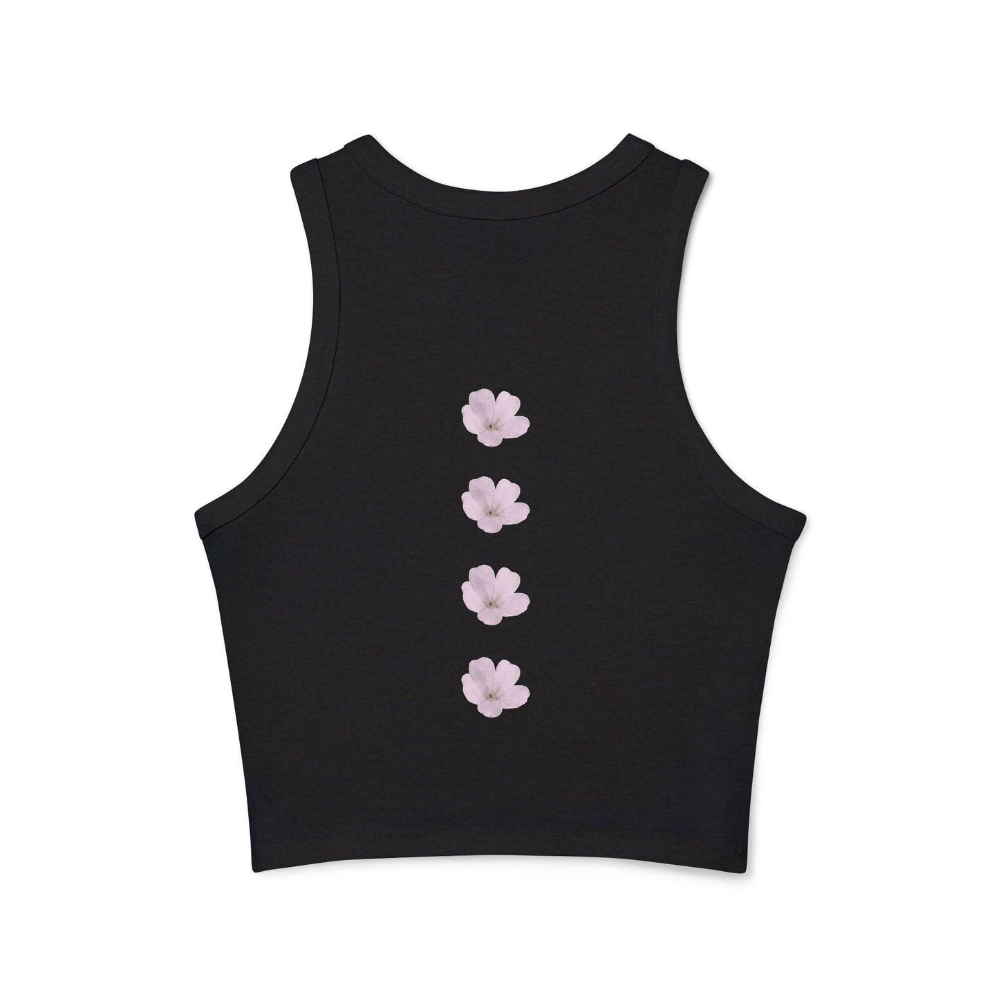 Chic Floral Racerback Tank Top | Casual Summer Wear, Workout Top, Beach Outfit, Gift for Her, Trendy Fashion